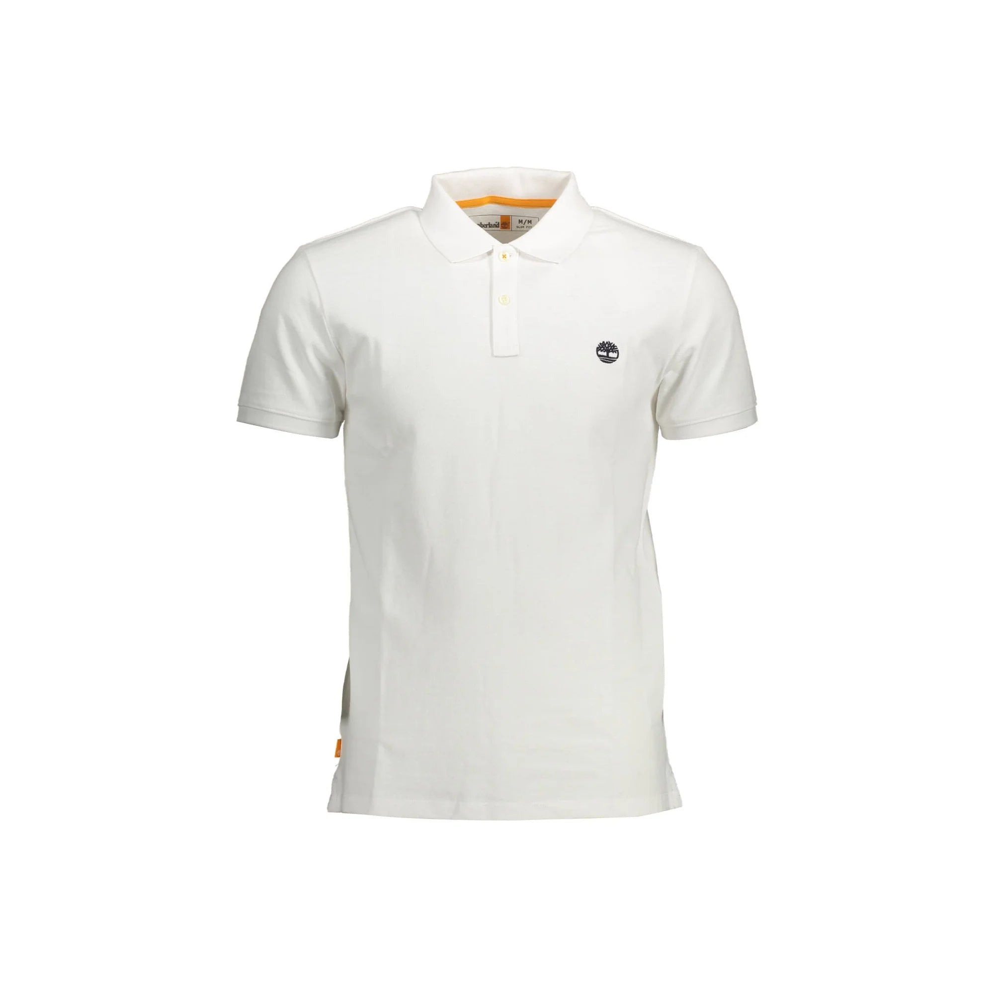 Timberland Polo Maniche Corte Uomo Bianca Ricamo Bianco - foto prodotto